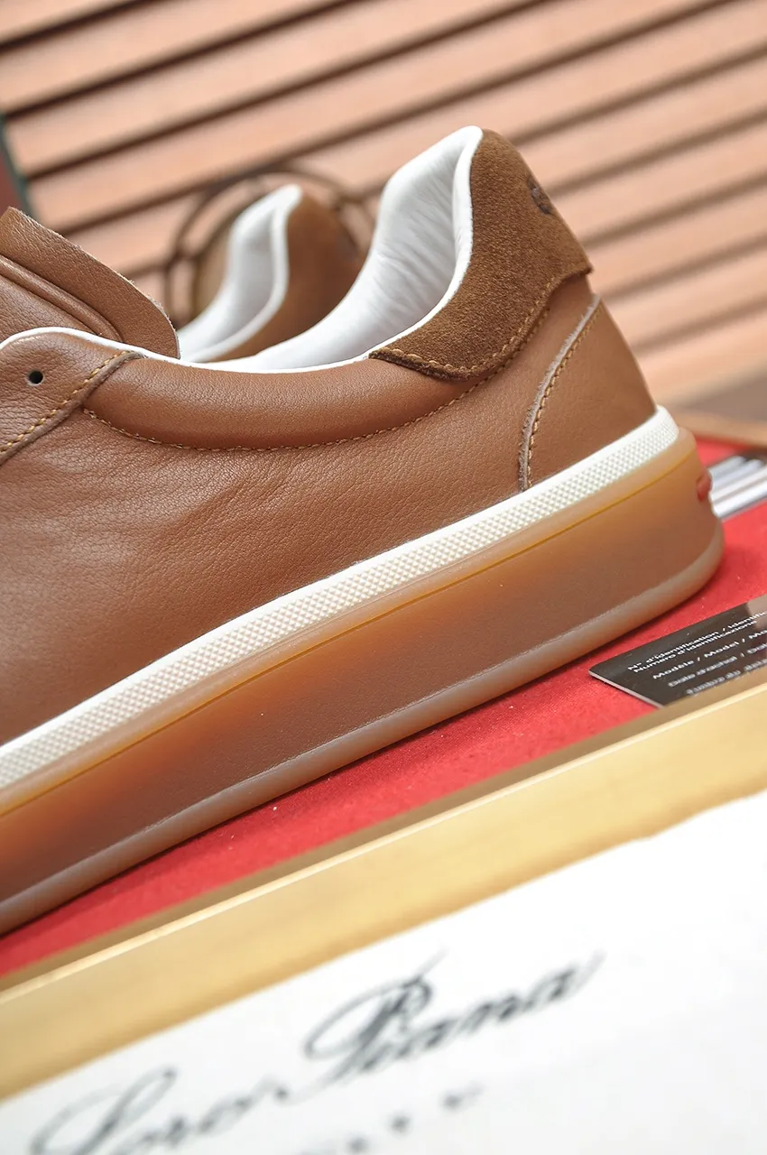 Men's men's shoes 💰540💶【𝐥𝐨𝐫𝐨 𝐏𝐢𝐚𝐧𝐚】lp classic loafers, an Italian treasure brand, the only brand that can match Hermès! Only after wearing it do we realize that we cannot let down our feet. The upper is imported cashmere, the lining of water-dyed cowhide ➕ the cowhide feet, the official original glass rubber outsole, and the pendant. Exclusive original packaging (tag ➕ brand paper ➕ outer box ➕ hand bag) code number: 38-45